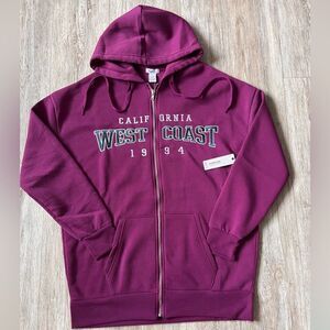 Men's Jacket 1994 California West Coast Embroidered Logo RUE21 Oversized Medium